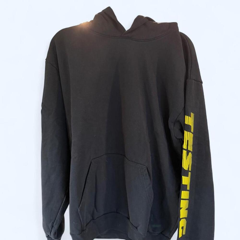 A$AP Rocky TESTING Black Hoodie – Men’s Large